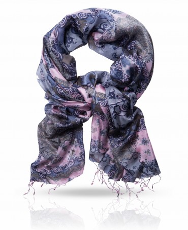 Палантин Женский S-GEOMETRIC/OLIVE